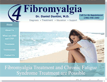 Tablet Screenshot of 4fibromyalgia.com